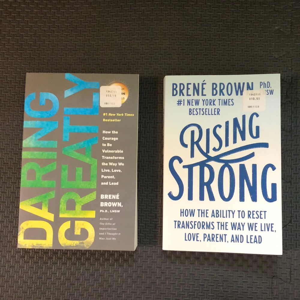 2 paperback books by Renee Brown